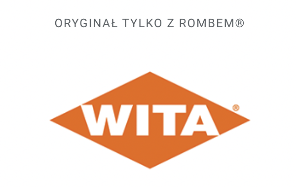 Zarejestrowanie znaku towarowego WITA ® ORYGINAŁ TYLKO Z ROMBEM